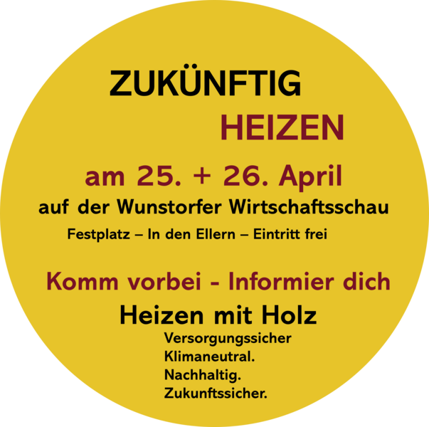 Einladung zum Wunstorfer Wirtschaftswochenende am 25. + 26. April