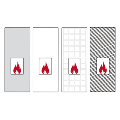 Passend zur Inneneinrichtung: Oberflächen der Öfen